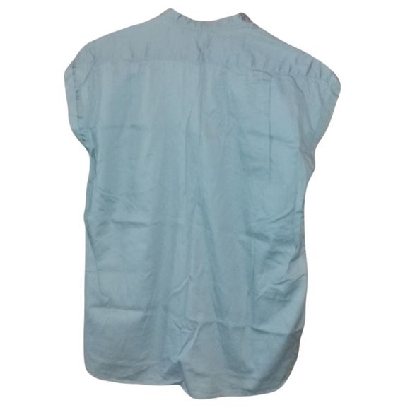 Gap Light Blue Blouse - Picture 2 of 12